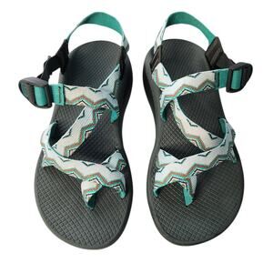 Chaco Z/Cloud 2 All Terrain Sandals Green Women's 8